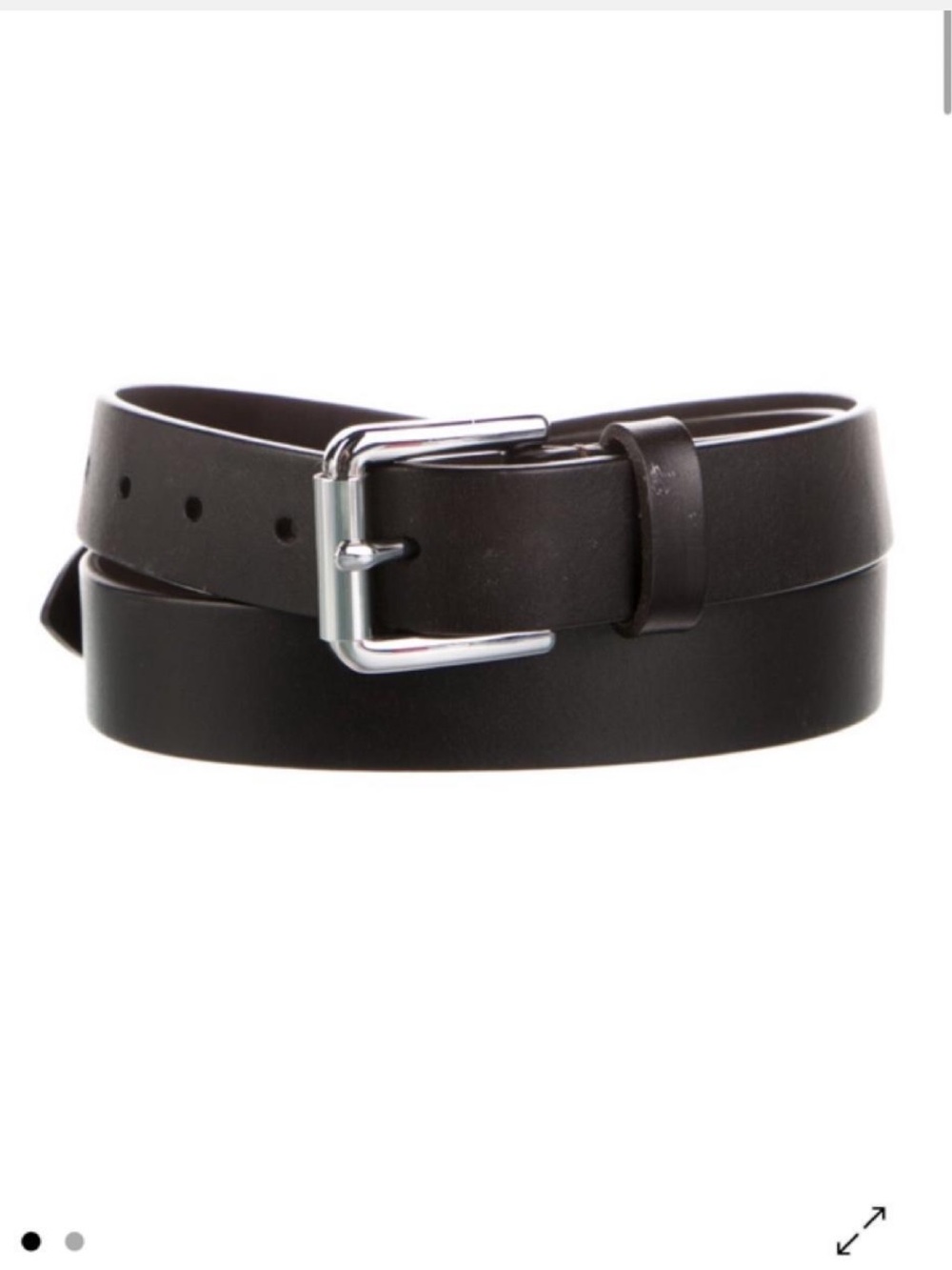 Still Here brown leather belt - Picture 3 of 8